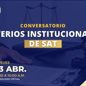 conversatorio "criterios institucionales de sat"