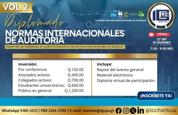 diplomado de normas internacionales de auditoría vol.2