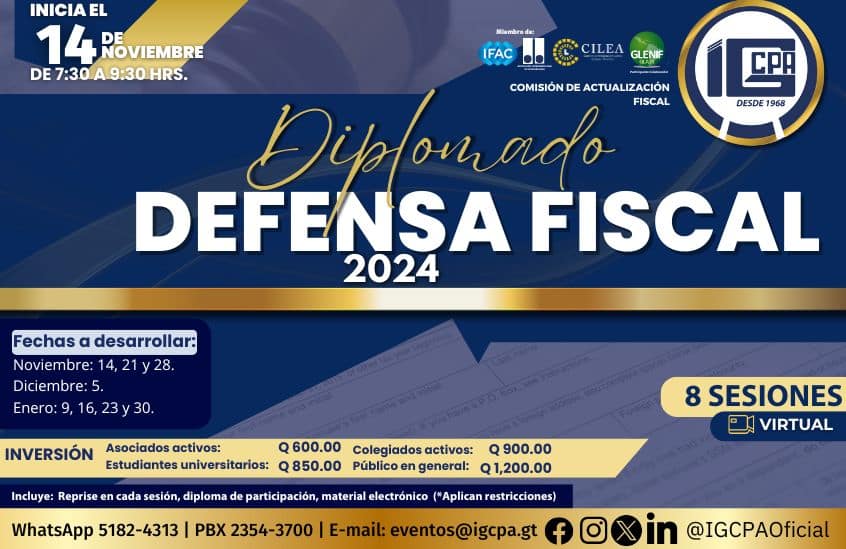 diplomado: defensa fiscal 2024