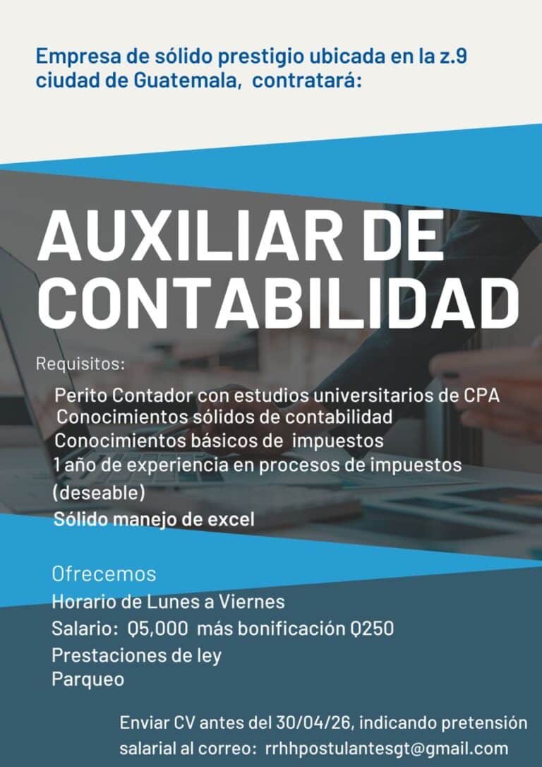 oferta de empleo adconsa