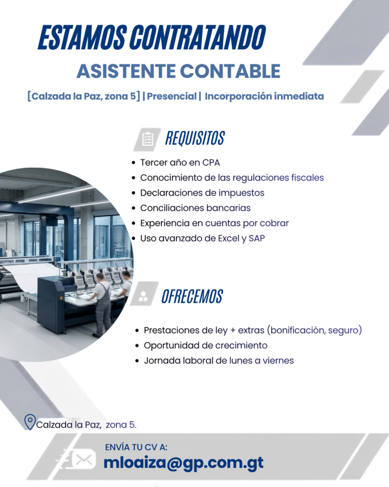 asistente contable