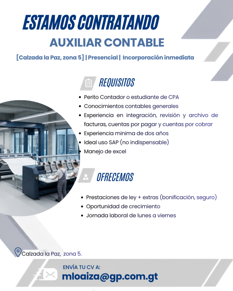 auxiliar contable