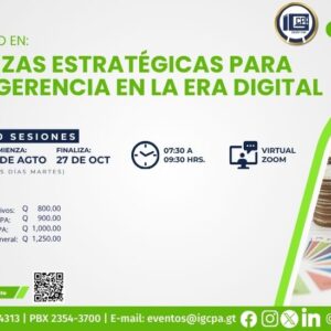 diplomado en finanzas estratégicas para alta gerencia en la era digital