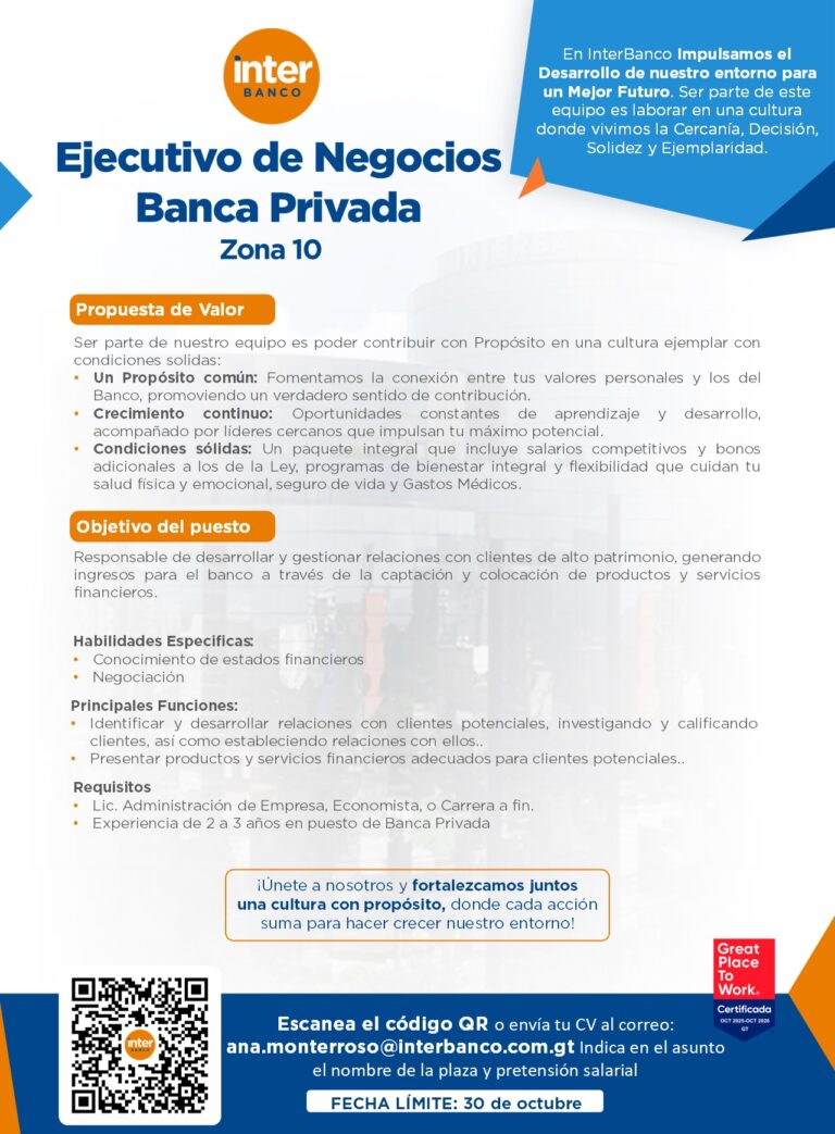 ejecutivo de banca privada